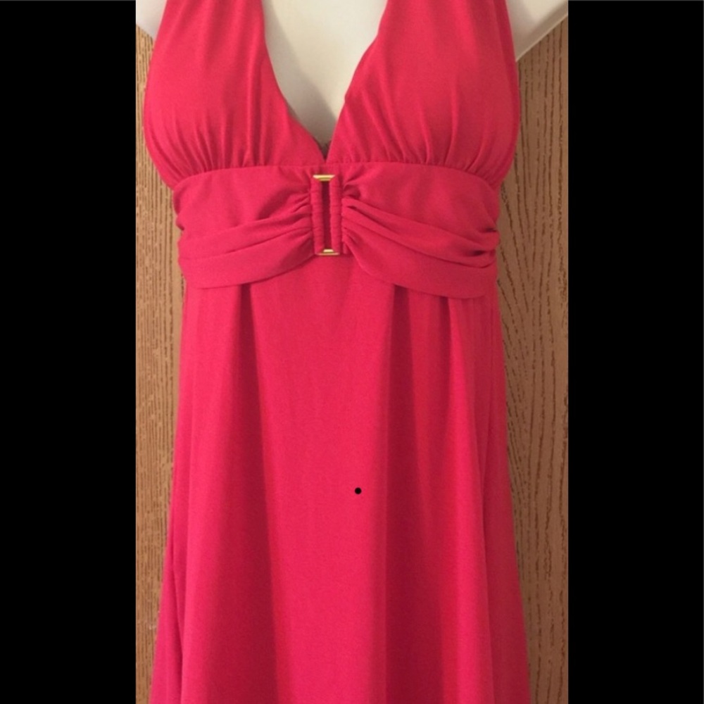 Lk NEW LaBlanca Gorgeous Red Short Halter Dress